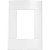 Placa 4X2 3 Postos Br PRM44231 SCHNEIDER - Imagem 1