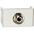 Modulo Tomada Para Antena De Tv P/ Cabo Coaxial 9Mm 1M Br PRM47601 SCHNEIDER - Imagem 1