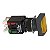 Botao 16Mm Plastico Luminoso Retangular 1Na 1Nf Amarelo XB6DW5B5B SCHNEIDER - Imagem 1