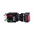 Botao 16Mm Plastico Luminoso Quadrado 1Na 1Nf Vermelho XB6CW4B5B SCHNEIDER - Imagem 1
