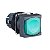Cabecote Para Botao 16Mm Luminoso Quadrado Verde ZB6CW3 SCHNEIDER - Imagem 1