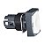 Cabecote Para Botao 16Mm Luminoso Retangular Branco ZB6DA1 SCHNEIDER - Imagem 1