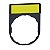 Porta Etiqueta 30X40Mm Branco Amarelo Sem Gravacao ZBY4101 SCHNEIDER - Imagem 1