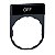 Porta Etiqueta 30X40Mm Preto Vermelho Off ZBY2312 SCHNEIDER - Imagem 1
