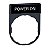 Porta Etiqueta 30X40Mm Preto Vermelho Power On ZBY2326 SCHNEIDER - Imagem 1