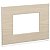 Placa+Suporte 4X2 3 Postos Class Br / Nordic Wood Horizontal S73410382H9 SCHNEIDER - Imagem 1