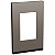 Placa+Suporte 4X2 3 Postos Class Gr / Grey Fenix Vertical S734103889 SCHNEIDER - Imagem 1