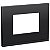 Placa+Suporte 4X2 3 Postos Class Gr / Graphite Fenix Horizontal S73410387H9 SCHNEIDER - Imagem 1