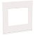Placa+Suporte 4X4 6 Postos Class Br / White Fenix S734203869 SCHNEIDER - Imagem 1