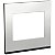 Placa+Suporte 4X4 6 Postos Class Gr / Aluminium Metal S734203849 SCHNEIDER - Imagem 1