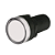 Pilot Light, Plastic, White, Ø 22 Mm, With Integral Led, 380…400V Ac, Anti-Interference XA2EVQ5LC SCHNEIDER - Imagem 1