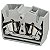 Conector Mola Mini Para Instalacao Direta 2.5Mm2 4 Pontos Azul NSYTRR24MFBL SCHNEIDER - Imagem 1