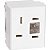 Modulo Tomada 4P Padrao Telebras Com Rj11 2 Fios 1M Br PRM47401 APC - Imagem 1