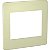Orion - Cover-Frame 4X4 - 6 Modules - White / Aluminium Aurora Gold S733203649 SCHNEIDER - Imagem 1