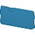 Placa Da Extremidade Para Conector Mola 2.5Mm2 3 Pontos Azul NSYTRACR23BL APC - Imagem 1