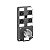 Modulo 4 Canais Conector M12 Sem Cabo E Com Led ABE9C1241C23 SCHNEIDER - Imagem 1