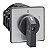 Chave Comutadora Reversora 150A 1 0 2 4Polos K150H004UP SCHNEIDER - Imagem 1
