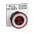 Cabecote Para Botao 30Mm Plastico Soco Empurrar Puxar D41 Vermelho 9001SKR9R SCHNEIDER - Imagem 1