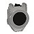 Push Button Flush Mounted, Metal, Black, Ø30, Spring Return, Unmarked, 1 No XB4FA21 SCHNEIDER - Imagem 1