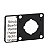 Suporte De Etiqueta Com Etiqueta Para Vario 12-40A 45X45Mm KZ13 SCHNEIDER - Imagem 1