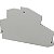 Placa Da Extremidade Para Conector Mola 2 Niveis 2.5Mm2 4 Pontos NSYTRACRE24 SCHNEIDER - Imagem 1