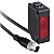 Sensor Fotoeletrico Mini Supressao De Fundo Sn 0,3M Cabo 0,3M M12 XUM8APCNL03M12 SCHNEIDER - Imagem 1