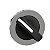 Cabeçote Para Comutador Faceado Ø30Mm Metálico, 2 Posições Fixas, Manopla Curta, Preto ZB4FD2 SCHNEIDER - Imagem 1