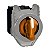 Illuminated Selector Switch Flush Mounted, Metal, Orange, Ø30, 3 Positions, Stay Put, 230...240 V Ac, 1 No + 1 Nc XB4FK135M5 SCHNEIDER - Imagem 1