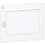 Porta Transparente Para Quadro De Distribuicao Pragma 2 Filas 48 Modulos PRA15224 SCHNEIDER - Imagem 1