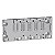 Rack Para Controlador M580 - 4 Slots - Amb Agress BMEXBP0400H SCHNEIDER - Imagem 1