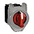 Illuminated Selector Switch Flush Mounted, Metal, Red, Ø30, 3 Positions, Stay Put, 230...240 V Ac 1 No + 1 Nc XB4FK134M5 SCHNEIDER - Imagem 1
