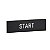 Etiqueta 8X27Mm Preto Vermelho Start ZBY02303 SCHNEIDER - Imagem 1