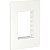 Orion - Cover & Fixing-Frame 4X2 - 3 Modules - White S735103004 APC - Imagem 1