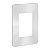 Orion - Cover-Frame 4X2 - 3 Modules - White / Chrome Satin S732103419 APC - Imagem 1