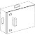 Tap Off Unit 250A Fuse T1 KSB250SE4 SCHNEIDER - Imagem 1