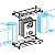 Kt 4X1600Al Junction Bloc KTA1600YA4 SCHNEIDER - Imagem 1