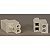 Kit De Conexao Adaptador De Rede 2 Pontos Tipo Parafuso STBXTS1120 SCHNEIDER - Imagem 1