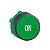 Cabeçote Para Botão Ø22Mm Plástico, Faceado, Retorno Por Mola, Verde, "On" ZB5AA341 SCHNEIDER - Imagem 1