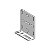 Suporte Metalico Para Fixacao Xujl E Xujb XUZA49 SCHNEIDER - Imagem 1