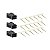 Jogo De Conectores Potencia Servomotor Bch2 Sem Freio Conexao Plastico VW3M5D1A SCHNEIDER - Imagem 1