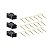 Jogo De Conectores Potencia Servomotor Bch2 Com Freio Conexao Plastico VW3M5D1F SCHNEIDER - Imagem 1