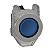 Pilot Light Flush Mounted, Metal, Blue, Ø30, Plain Lens With Integral Led, 24 V Ac/Dc XB4FVB6 SCHNEIDER - Imagem 1