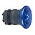 Cabecote Para Botao 22Mm Plastico Luminoso Emerg Led Azul ZB5AW763 SCHNEIDER - Imagem 1
