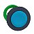 Flush Mounted Blue Projecting Pushbutton Head ZB5FL6 SCHNEIDER - Imagem 1