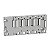 Rack Para X80 - 4 Slots BMXXBP0400 SCHNEIDER - Imagem 1