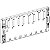 Rack Premium Extensao De 8 Slots Conf Coated TSXRKY8EXC SCHNEIDER - Imagem 1