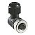Conector Femea Cotovelo M12 8 Pinos Anel Metalico Pg7 XZCC12FCM80B SCHNEIDER - Imagem 1