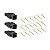 Jogo De Conectores Encoder Servomotor Bch2 Com Conexao De Plastico VW3M8D1A SCHNEIDER - Imagem 1