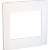 Orion - Cover-Frame 4X4 - 6 Modules - White / Chrome Soft S732203409 SCHNEIDER - Imagem 1