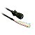 Cabo Potencia 6Mm2 Para Motor Bch2 Com Freio E Conector Militar - 3M VW3M5D6FR30 SCHNEIDER - Imagem 1
